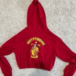 Gryffindor cropped hoodie